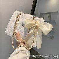 hot【DT】♣  Womens Twilly Chain Bag  Crossbody With Big BowQuality Trend Shoulder BagsHandbags 2023