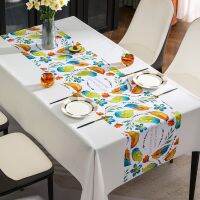 [Free ship] Ins style feather leather tablecloth wholesale high-grade waterproof and oil-proof dining cloth cross-border