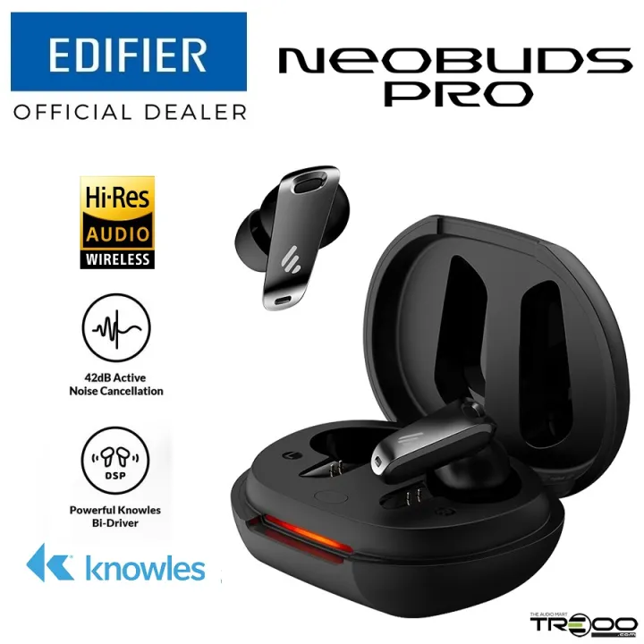 Edifier NeoBuds Pro Dual-Driver Hybrid True Wireless Bluetooth Noise-Cancelling In-Ear Earphone with Microphone