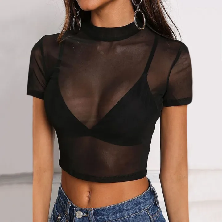 See Through Tops For Ladies