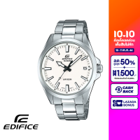 CASIO นาฬิกาข้อมือผู้ชาย EDIFICE รุ่น EFV-100D-7AVUDF วัสดุสเตนเลสสตีล สีขาว