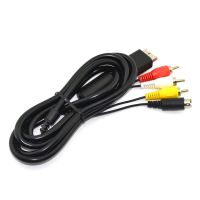 BUKIM Composite S-Video RCA AV Audio Video HD TV Cable สำหรับคอนโซล PS1/PS2/PS3