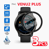 ฟิล์มป้องกัน3D สำหรับ Garmin Venu 2 Plus Smart Watch Screen Protector PMMA Soft Cover สำหรับ Garmin Venu2 Plus Venu2plus ไม่ใช่แก้ว