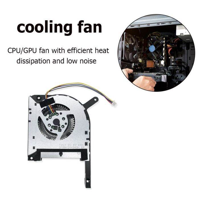 4 Pin CPU GPU Laptop Cooling Fan Cooler For ASUS ROG ASUS TUF Gaming