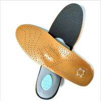 หนังพื้นรองเท้ากายอุปกรณ์เสริมสำหรับเท้าแบน Arch Support orthopedic รองเท้า Insoles สำหรับฟุตเหมาะสำหรับผู้ชายผู้หญิงเด็ก O/X ขา-Giers