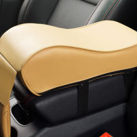 Auto Armrest padBox Universal Central Store Interior Armrest Storage Car-styling Accessories Parts PU leather Memory Cotton