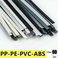 แกนเชื่อมพลาสติก ABS/PP/PVC/PE ขนาด5X2.5มม. 3เมตรชุดแท่งเชื่อมสำหรับซ่อมกันชนรถเครื่องมือแถบซ่อมแซมตาข่าย