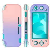 【lz】✜❧❄  Estojo protetor para Nintendo Switch Lite Shell colorido bonito capa traseira dura Game Console Acessórios