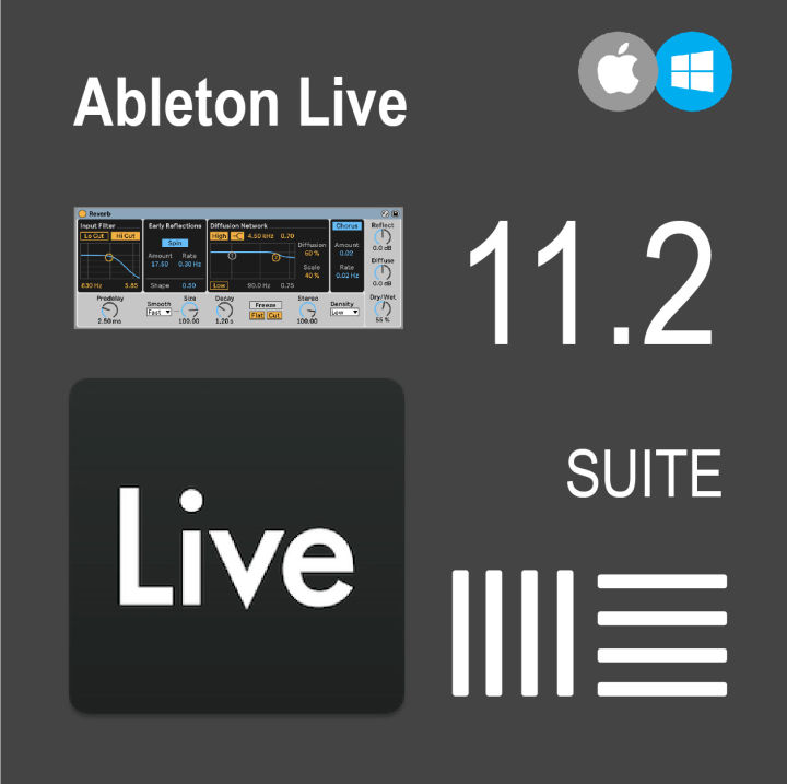 Ableton Live Suite 11.2 (Win/Mac) ทำเพลง ตัดต่อเสียง บันทึกเสียง ครบวงจร M1  Support ( ทักแชท Read Chat) | Lazada.Co.Th