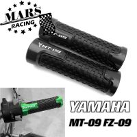 Fit สำหรับ YAMAHA MT09 MT-09 FZ09 FZ-09 XSR900 Tracer 9 GT อุปกรณ์เสริมรถจักรยานยนต์22มม. Hand Grips ยางเจล Handle Grip Handlebar ฝาครอบ Handle ตกแต่ง