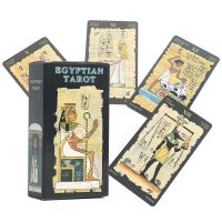 【LZ】 Tarot Cards in French Spanish German Italian Egyptian Tarot Divination Deck 78 Card Board Game Party Oracle PDF Guidebook Play