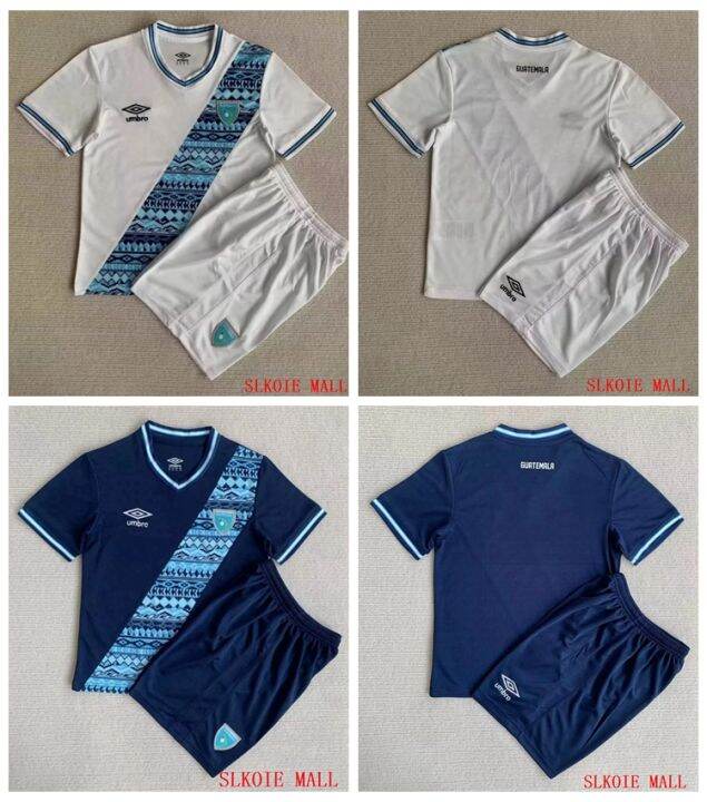 เสื้อเจอร์ซีย์-guatemala-ใส่อยู่บ้านและออกไป23-24ชุดเจอร์ซี่ฟุตบอลคุณภาพแบบไทยสำหรับเด็กและผู้ใหญ่