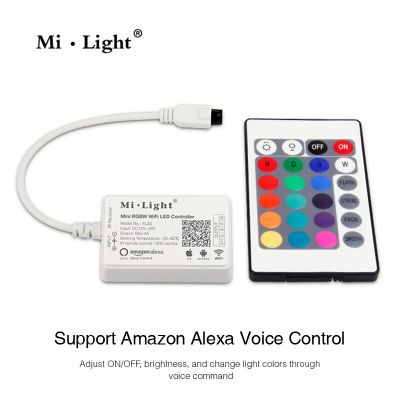 ตัวควบคุมไฟ Led สายไฟตกแต่งแสง Mi Yl2s ขนาดเล็ก Amazon Alexa Ir แอปสมาร์ทโฟนควบคุมระยะไกลสำหรับแถบ