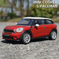 WELLY 1:24 BMW MINI Cooper S Paceman ล้อแม็กรถยนต์รุ่น D Iecasts และของเล่นยานพาหนะคอลเลกชันรถของเล่นเด็กของขวัญวันเกิด