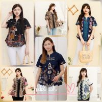 COD dhdfxcz Mita BLOUSE MITA MODERN BATIK 118 Ethnic Womens Top Office Work Girl 614