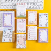 Sticky Memo Pad Kawaii Stationery Cartoon Stationery Note Pad - 100sheets Cute - Aliexpress