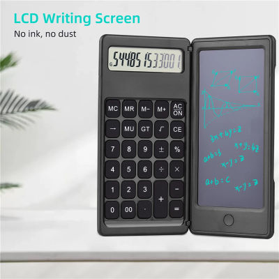 6 Inch Calculator Writing Tablet Portable LCD Handwriting Board Drawing Paperless Rechargeable