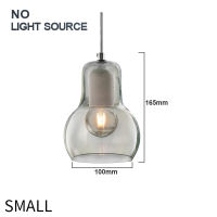 Modern Nordic Glass Pendant Light E27 LED Hanging Lamp For DiningLiving Room Home Decoration Restaurant Kitchen Pendant Lamp