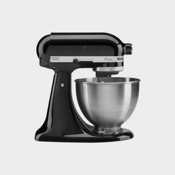 KitchenAid 4.3L Classic Tilt Head Stand Mixer Onyx Black 5K45SSBOB Lazada