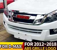 ISUZU D-MAX 2012 - 2019 ALL NEW FRONT LOGO โลโก้หน้ากระจังอีซูซุ แดง