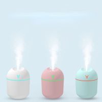 【CW】 250ML Mini Ultrasonic Air Humidifier Romantic Light USB Essential Oil Diffuser Car Purifier Aroma Anion Mist Maker With LED Lamp