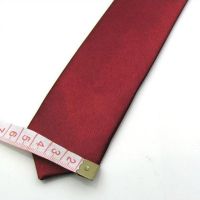 Mens Solid Color Skinny Necktie Formal Wedding Party Ties