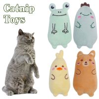 Soft Pet Cats Toys Plush Teeth Grinding Thumb Chew Bite Toy for Cat Funny Interactive Cat Toys with Catnip Pets Accessories Toys