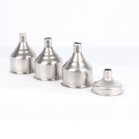 1PC Funnel Stainless Steel Portable Mini Small Mouth Funnels Liquid Filling Transferring Funnel Bar Wine Beer Funnel Tool