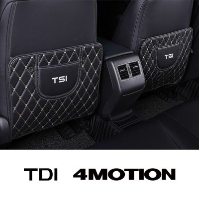1PCS Car Seat Back Child Anti Kick Pad Mat Auto Accessories For VW Volkswagen TSI TDI 4Motion Touareg Beetle Golf Tiguan Passat Towels