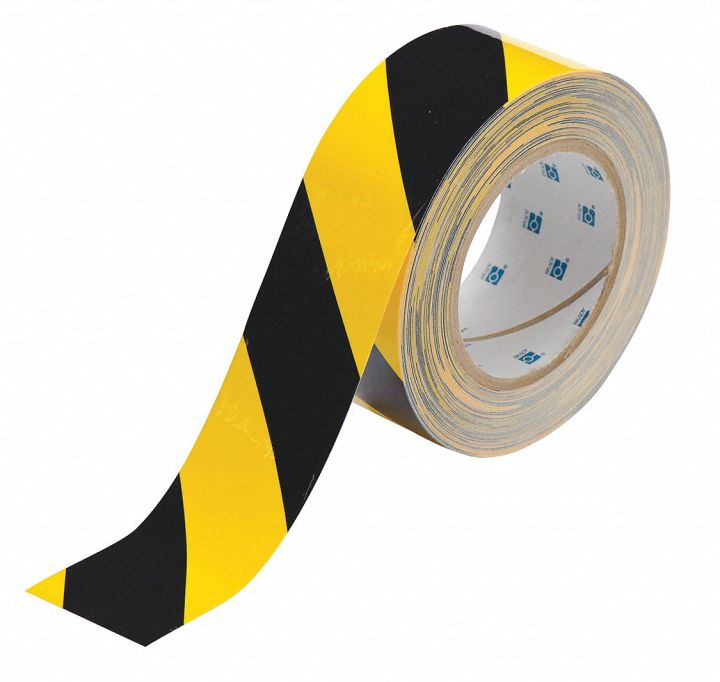 เทปตีเส้น-floor-marking-tape-ขนาด-48mmx25m-เทปตีเส้นพื้นแถบ-เทปไวนิลตีเส้น-เทปกาวตีเส้น-เทปตีเส้นพื้น-เทปตีเส้นถนน-มีกาวในตัว