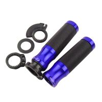 ZZOOI Universal 7/8 22MM Motorcycle CNC  Rubber Gel handle bar grips for Honda PCX 150 125 daxhonda shadow 750