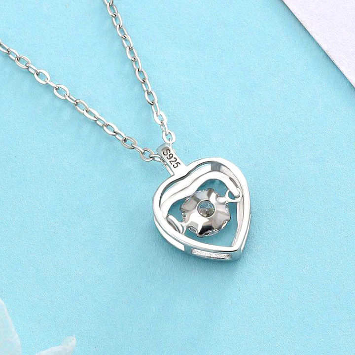 925-loving-heart-in-sterling-silver-pendant-diy-accessories-pulsatile-heart-smart-clavicle-necklace-womens-all-match-niche-accessories-wholesale