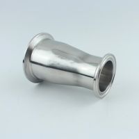 45mm 1.75 to 25mm 1 Pipe OD 2 to 1.5 Tri Clamp Reducer SUS 304 Stainless Sanitary Pipe Fitting Homebrew