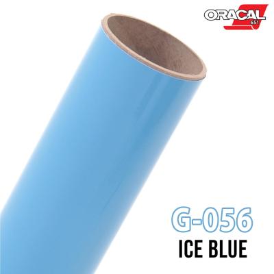 Oracal 651 G056 สติ๊กเกอร์เงาสีฟ้าอ่อน ติดรถยนต์ (กดเลือกขนาด)