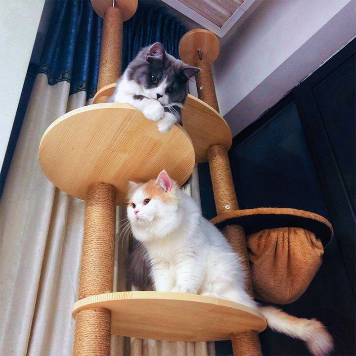 cat-scratching-post-cat-tree-sisal-solid-wood-diy-cat-climbing-frame-replacement-post-accessories-kitten-toy-tower-scratcher