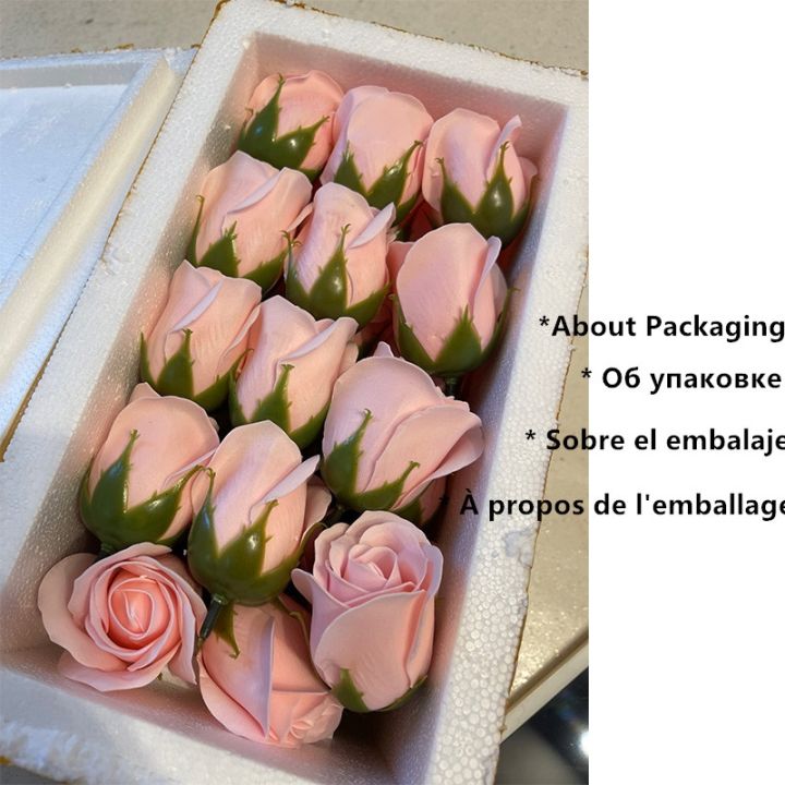 ayiq-flower-shop-50ชิ้นสบู่ดอกไม้แฮนด์เมดดอกไม้ประดิษฐ์หัวกุหลาบตกแต่งงานแต่งงานดอกไม้ปลอม-diy-ช่อพรรคเด็กอาบน้ำตกแต่งบ้าน