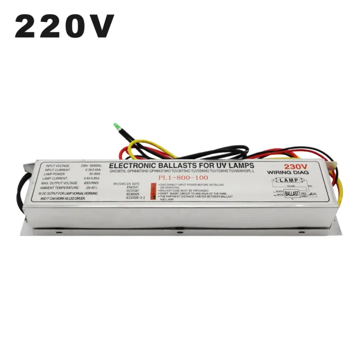 220V 230V 2140W 55W95W Electronic Ballast Dedicated LED Driver DC5V