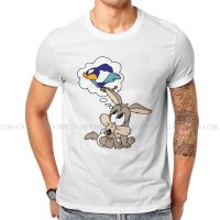 Wile E. Coyote And The Road Runner Tshirt For Men Humor Casual Tee T Shirt Novelty New Design Loose 【Size S-4XL-5XL-6XL】