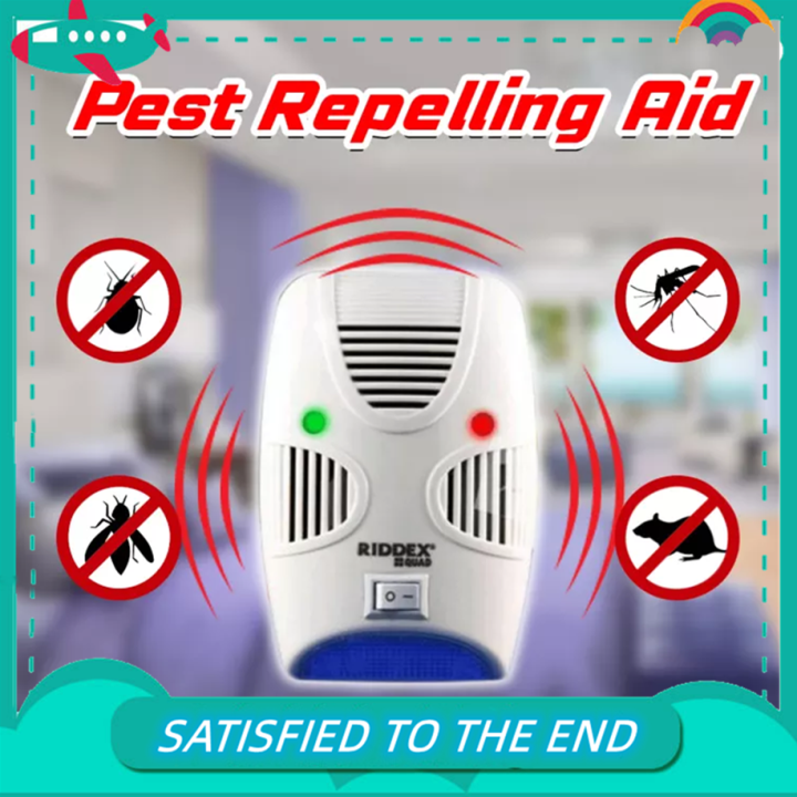 ORIGINAL RIDDEX QUAD PEST CONTROL , PEST REPELLERS SONIC , ULTRASONIC ...