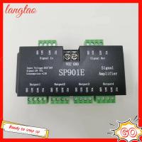 LANGTAO RGB แอดเดรส เครื่องขยายสัญญาณ SP901E DC12-24V แยกกันเป็น เพิ่มสัญญาณ SPI ของใหม่ แถบพิกเซล LED ตัวทำซ้ำแถบแสง WS2812B WS2811 WS2813