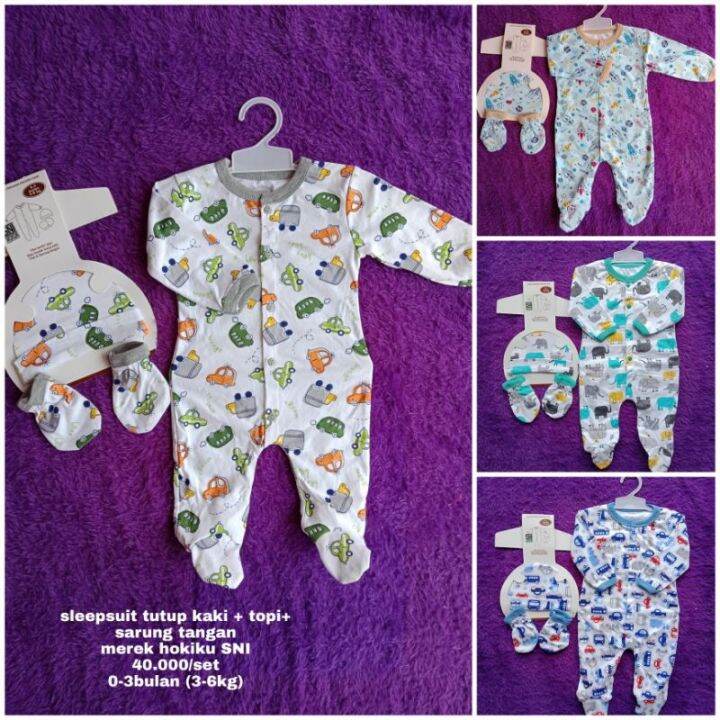 Sleepsuit tutup kaki hokiku Lazada Indonesia