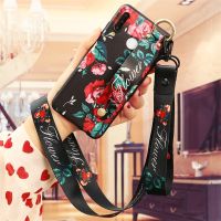 {OLI STUDIO} VintageCase ForRedmi Note 9 9S 8 8T 7 6 5 K20 Pro9A 9C NFC สายรัดข้อมือ Lanyard ซิลิโคน CoverCases