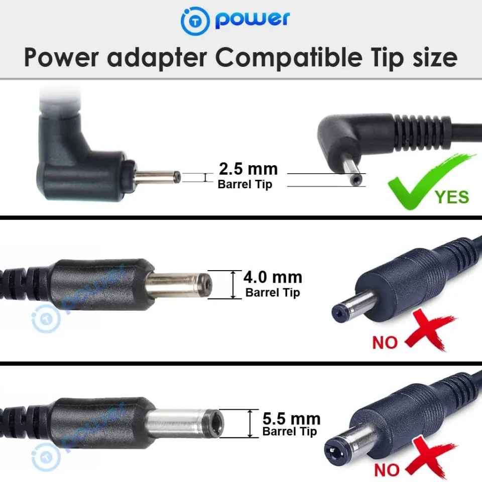 AC Power Adapter Charger 40W for ASUS Eee PC 1225 1225B 1225C