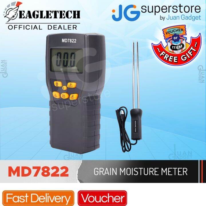 Eagletech MD7822 Digital Food Grain Rice Moisture Meter JG Superstore
