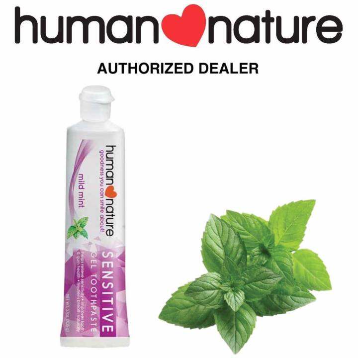 Human Nature Sensitive Gel Toothpaste Lazada PH