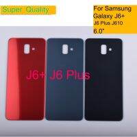 【✔In stock】 jiejiu65879742 10ชิ้น/ล็อตสำหรับ Samsung Galaxy J6 J6บวก2018 J610ตัวเรือนฝาหลัง Sm-J610g โครงประตูหลัง/Ds