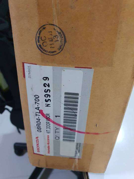 คิ้วกันสาด-ขอบโครเมียม-แท้ศูนย์-honda-cr-v-modulo-2017-2022-แท้-ศูนย์-honda-modulo-door-visor-08r04-tla-700