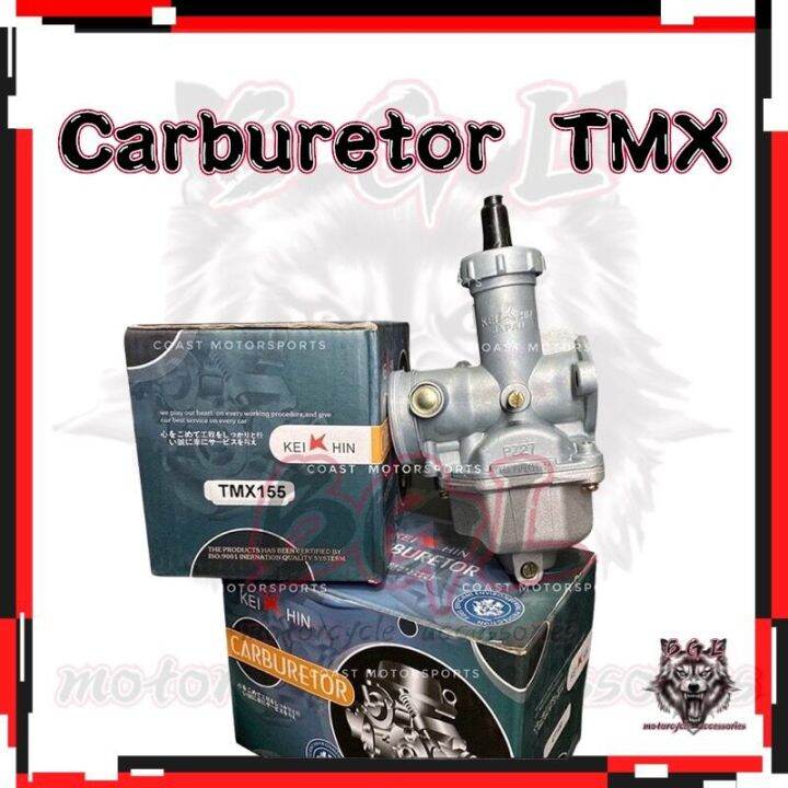 tmx 155 carb size