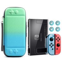 Quality 4 in 1 Nylon Protective Hard Storage Bag Shell Case for Nintend Nitendo Switch Console JoyCon Controller Accessories