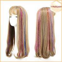 I-HALCYON Multicolor ถักสุภาพสตรี G Litter ผมเชือกต่อผมเครื่องมือจัดแต่งทรงผมต่อผม